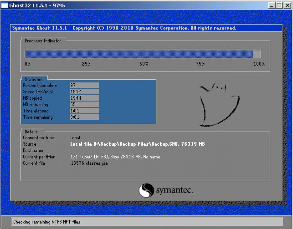 4687 Onekey Ghost 64+32 bit - Ghost Windows